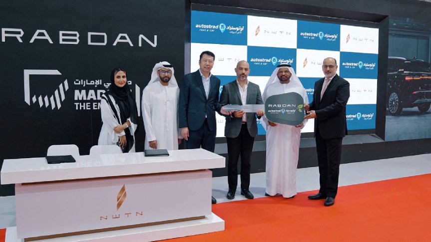 Autostrad Leads Sustainable Mobility in the UAE with 200 ‘Rabdan One’ Electric Cars&nbsp;Acquisition