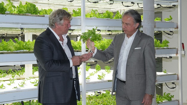 UAE-based Pure Food Technology unveils game-changing innovation in vertical farming to offer food security to&nbsp;UAE