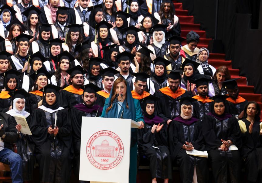 AUS celebrates 488 graduating students in Fall 2023&nbsp;Commencement