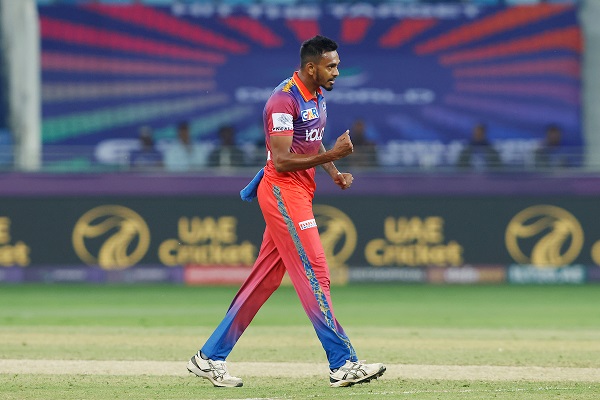 ‘It’s lovely to share the dressing room with David Warner,’ says Dubai Capitals’ Dushmantha&nbsp;Chameera