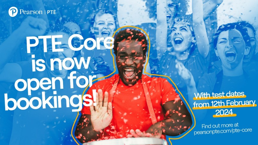 Pearson opens bookings for new PTE Core English proficiency test for Canadian economic migration visa&nbsp;purposes