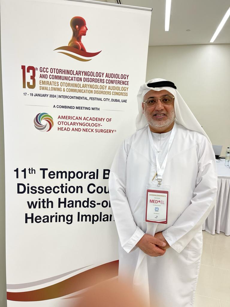 13TH GCC OTORHINOLARYNGOLOGY AUDIOLOGY AND COMMUNICATION DISORDERS CONFERENCE and EMIRATES CONGRESS kicks off&nbsp;tomorrow