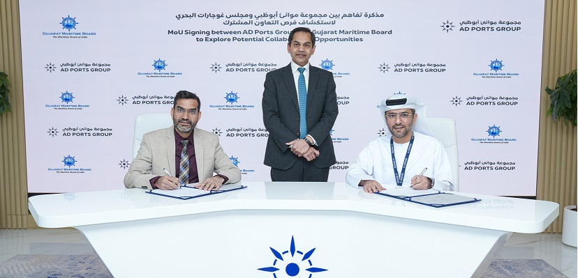 AD Ports Group Signs Strategic MoUs with Gujarat Maritime Board and RITES&nbsp;Limited