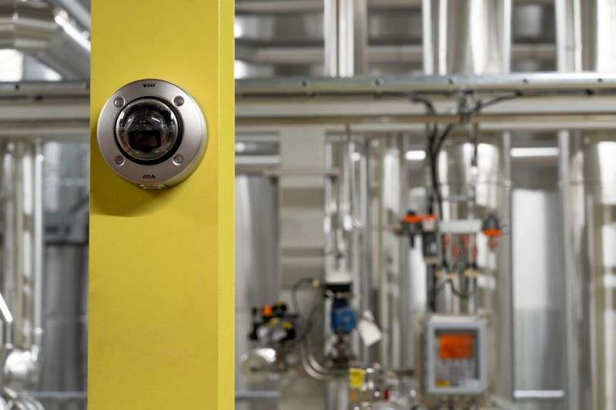 Axis Communications Introduces Stainless steel 8 MP dome for harsh&nbsp;environments