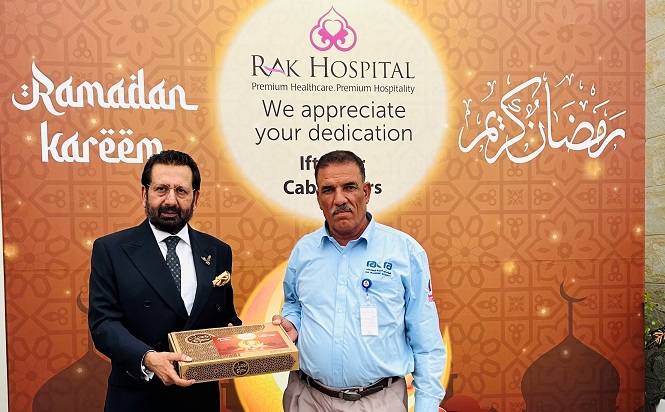 RAK Hospital Distributes Over 1000 Iftar Meals to Unsung&nbsp;Heroes