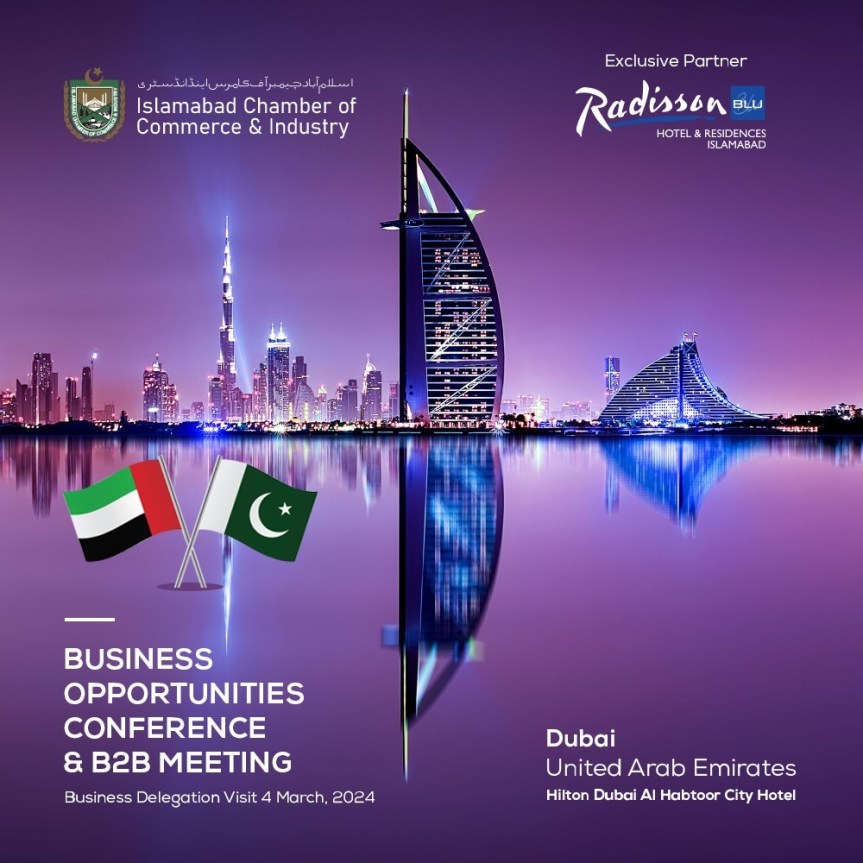 ICCI Organized Business Opportunities Conference 2024 in Dubai on March&nbsp;4,2024