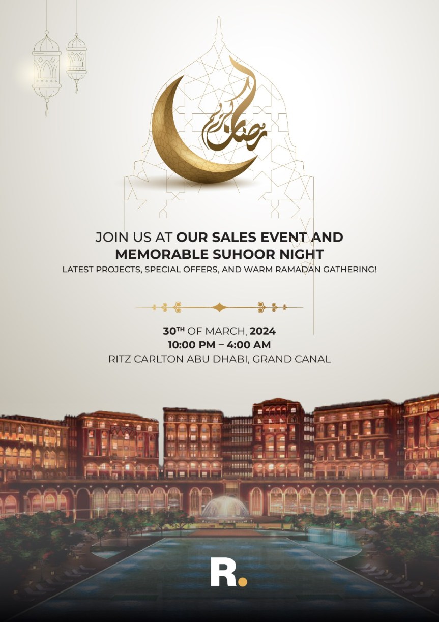 “Reportage Properties” to hold a special sales day in Abu&nbsp;Dhabi