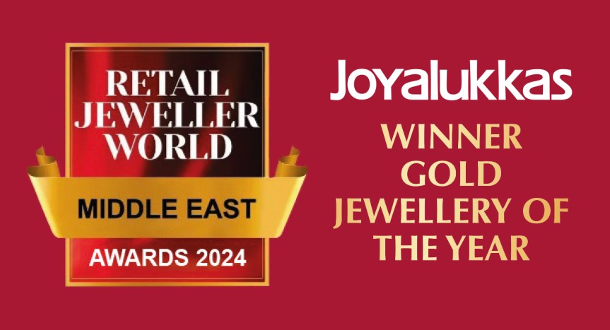 Joyalukkas Receives Prestigious Recognition for Excellence in Gold Jewellery at Retail Jeweller World Awards,&nbsp;ME