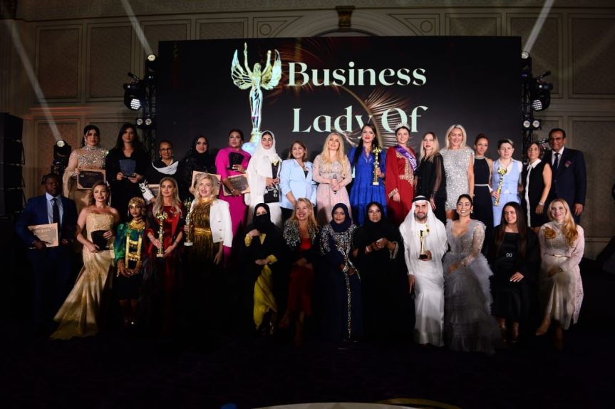 “Business Lady of the Year” was held at the Palazzo Versace Hotel under the patronage of the office of Sheikh Tahnoon bin Saeed bin Tahnoon Al Nahyan. 