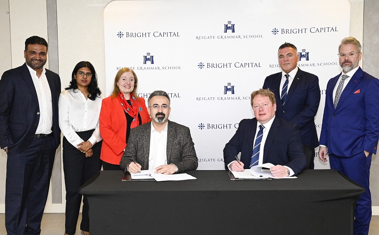 Bright Capital Investment signs agreement with leading UK school, Reigate Grammar&nbsp;School