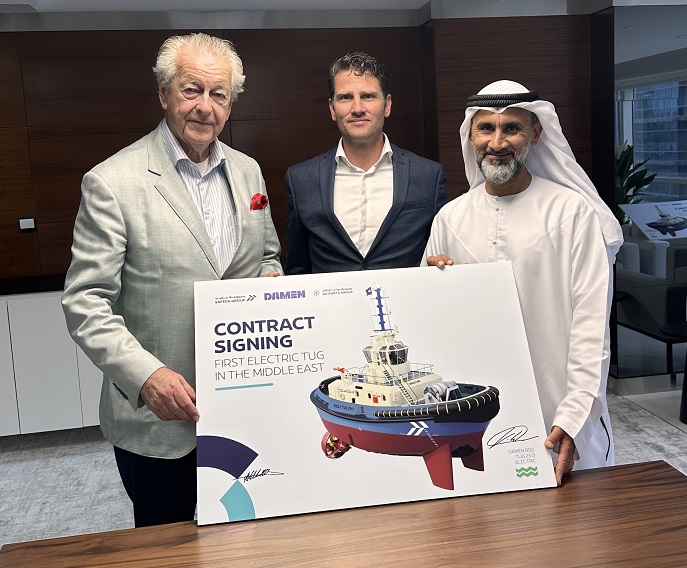 SAFEEN Group Trials First Electric Tug in Middle Eastfor Marine Services&nbsp;Fleet