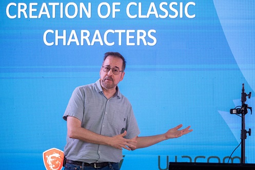 فنان شخصية “الجميلة والوحش” يقدم ورشة إبداعية في مؤتمر الشارقة للرسوم المتحركة&nbsp;2024