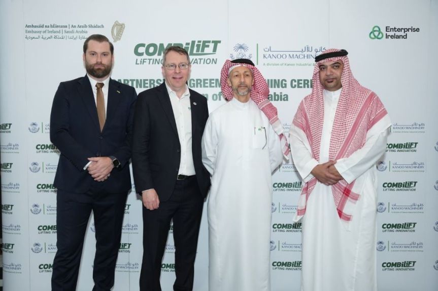 Partnership Agreement Signed between Kanoo Machinery UAE & KSA and Combilift to Revolutionize Material Handling in Saudi&nbsp;Arabia