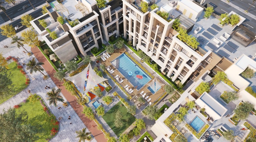 تقدم الأعمال الإنشائية بمشروع “فيل 11” في مدينة&nbsp;مصدر.