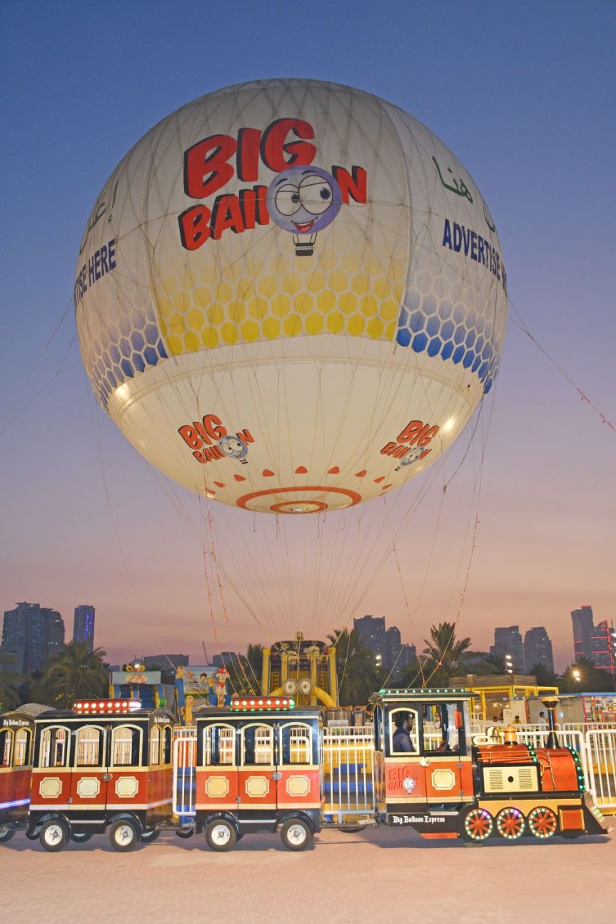 The Big Balloon Ride Announces FREE Train Ride for Kids and Complimentary Henna for Ladies this Eid Al&nbsp;Adha