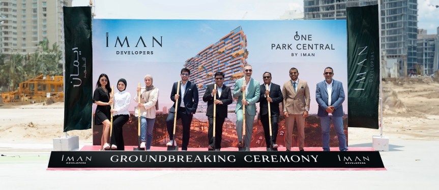 IMAN developers breaks ground on AED 700m One Park Central in Jumeirah Village&nbsp;Circle