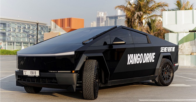 Yango Drive Rolls Out Tesla Cybertruck rentals in&nbsp;UAE