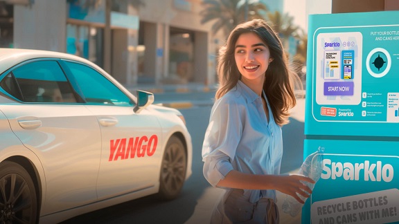 Yango and Sparklo partner to offer ride discounts, supporting UAE’s ESG goals through&nbsp;recycling