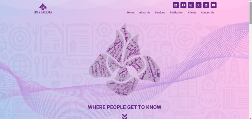 Iris Media Debuts Cutting-edge Website to Enhance User&nbsp;Experience