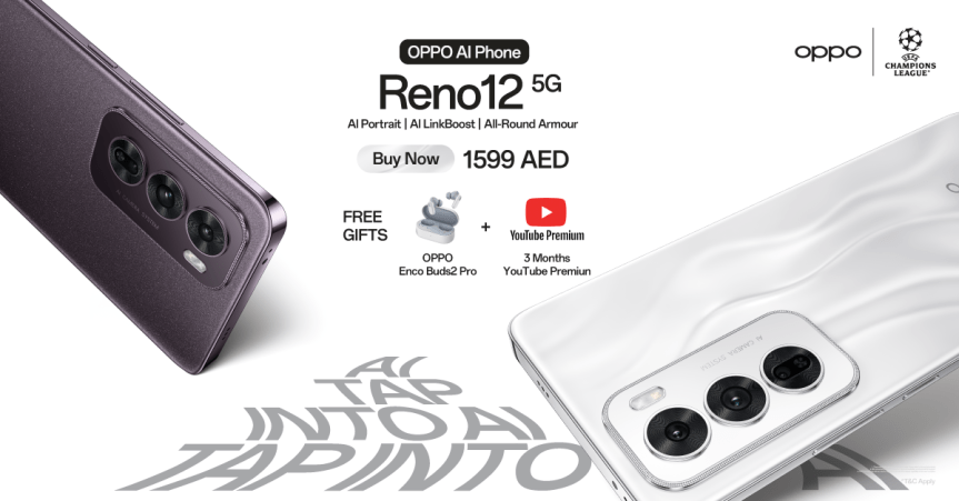 OPPO’s Unbeatable AI Phone Reno12 Series now available in the&nbsp;GCC