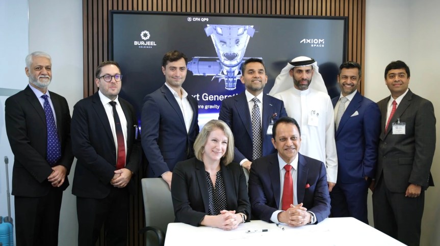 Axiom Space, Burjeel Holdings Sign Agreement to Conduct Research, Test New Technologies in&nbsp;Space