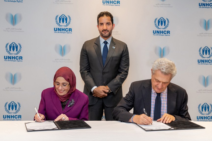 In the presence of Sultan bin Ahmed Al&nbsp;Qasimi