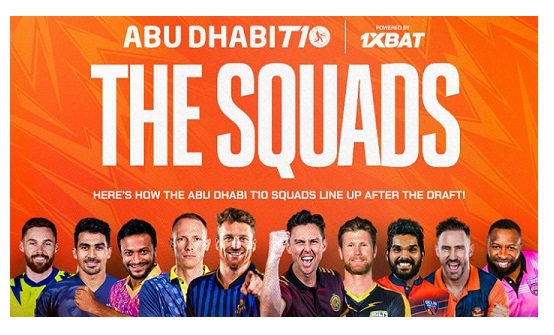 179 INTERNATIONAL CRICKETING STARS CONFIRMED AS 2024 ABU DHABI T10 BOASTS BLOCKBUSTER PLAYER&nbsp;LINE-UP