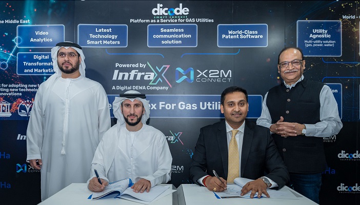 Dicode Technologies announces partnership with Digital DEWA’s InfraX to launch Smart Infrastructure for Utilities in the&nbsp;UAE