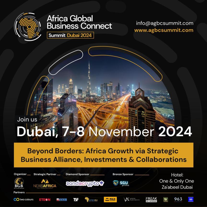 Pioneering Business Summit Set to Connect Africa with Global Markets in&nbsp;Dubai