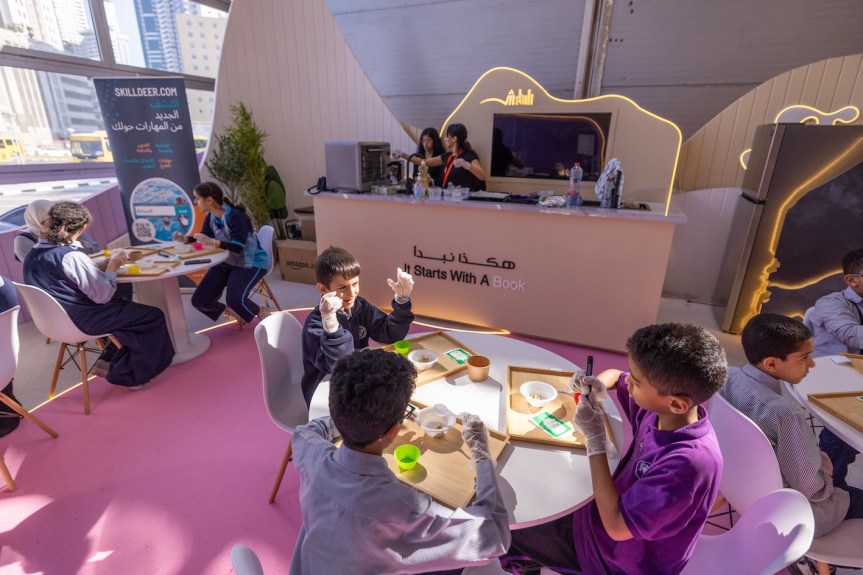 Young chefs explore sweet fusion of kunafa and chocolateat popular SIBF 2024 cookery&nbsp;workshop