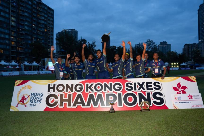 Sri Lanka crowned champions after defeating Pakistan in Hong Kong Sixes 2024&nbsp;final