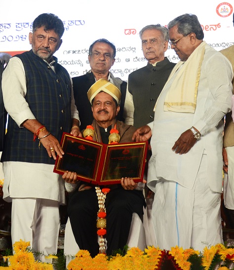 Karnataka Government Honors Dr. Thumbay Moideen with Rajyotsava Award for Exceptional Contributions to Medical Education, Healthcare and Research in the Gulf&nbsp;region
