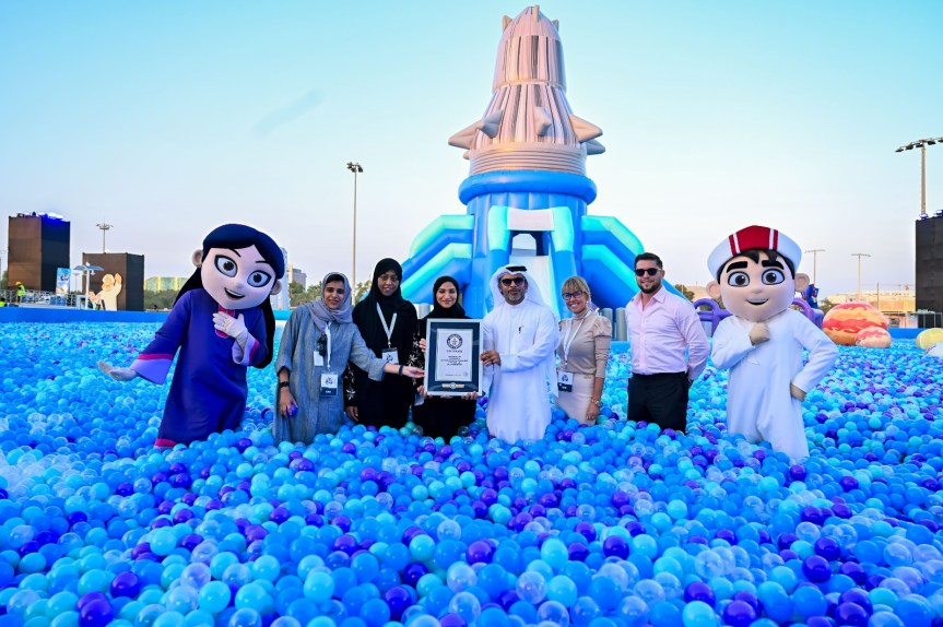 Mansour, The Festival Sets Guinness World Records™ Title for The World’s Largest Ball&nbsp;Pit