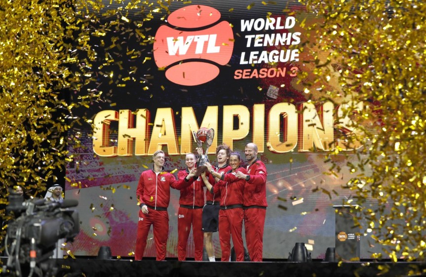 Game Changers Falcons crowned Champions of World Tennis League Season 3, after a thrilling last-set victory over TSL&nbsp;Hawks*