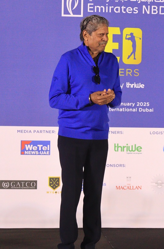 Legendary Kapil Dev Joins Thriwe at Emirates NBD CEO Masters in 2025, Inspiring Networking Over Golf for business&nbsp;leaders