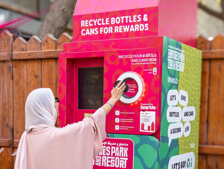 Emirates Park Zoo & Resort eliminates 51,000 Kg of carbon emissions through Sparklo’s innovative recycling&nbsp;solution