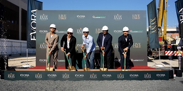 ANAX Developments  breaks ground on Evora Residences in Al Furjan, within two months of&nbsp;launch