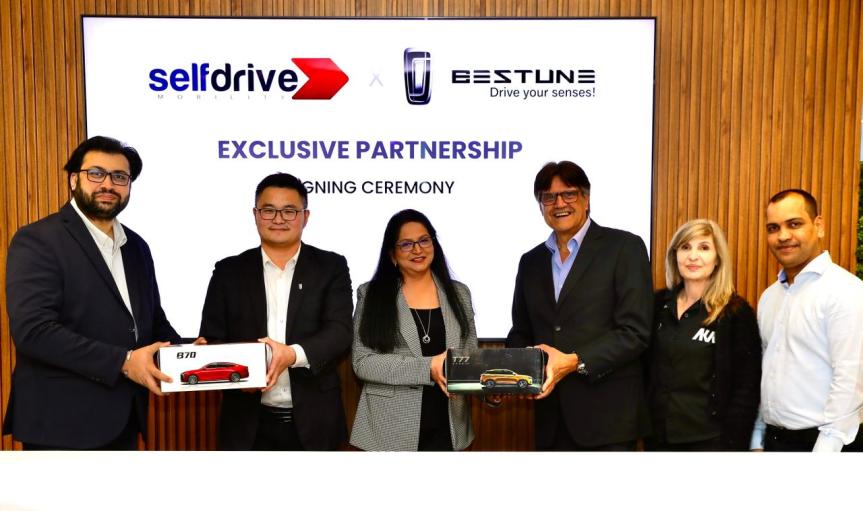 SelfDrive Mobility & Bestune Announce an Exclusive Strategic Collaboration across the UAE &&nbsp;GCC