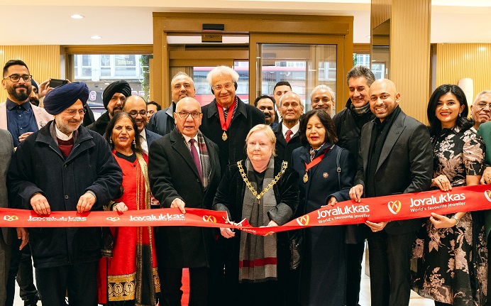 Joyalukkas opens its second showroom in the&nbsp;UK.