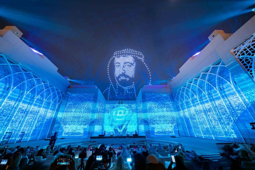 Sultan bin Ahmed Al Qasimi Witnesses the Launch of the 14th Edition of Sharjah Light&nbsp;Festival