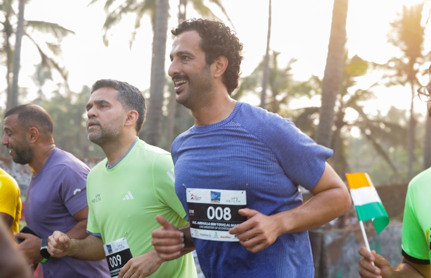 India’s Tribute to UAE’s Year of Community: UAE Economy Minister H.E. Abdulla Bin Touq Al Marri Runs at Community Run in&nbsp;Kerala