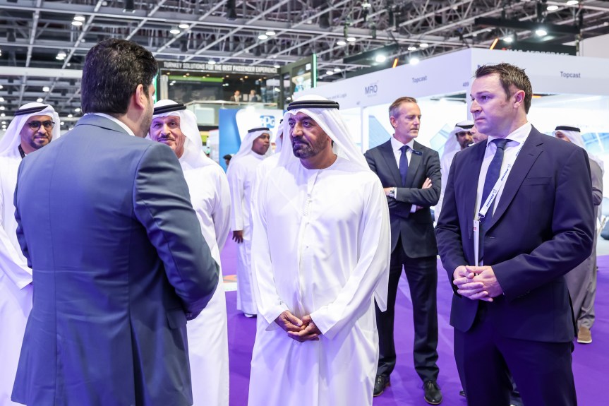 H.H Shiekh Ahmed bin Saeed Al Maktoum opens the largest edition of MRO Middle East and&nbsp;AIME