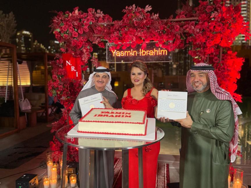 ياسمين ابراهيم لإدارة المناسبات من المحلية إلى&nbsp;العالمية