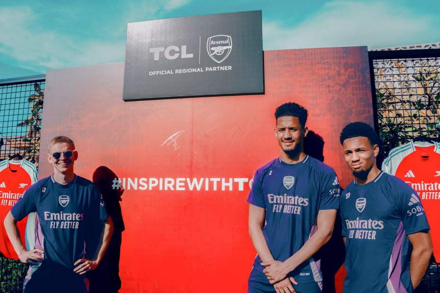 TCL Brings Fans Closer to Their Arsenal&nbsp;Heroes