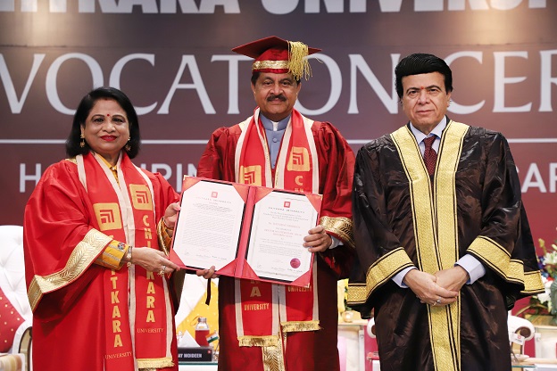 Dr. Thumbay Moideen Honored with Two Prestigious Doctorates for Transformative Contributions to Medical Education and Healthcare Innovation in&nbsp;2025