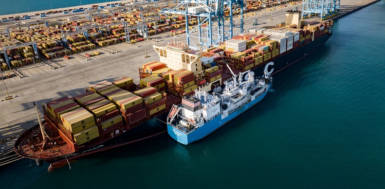 AD Ports Group Expands Sustainable Fuel Solutions with First Ship-to-Ship LNG Bunkering at Khalifa&nbsp;Port