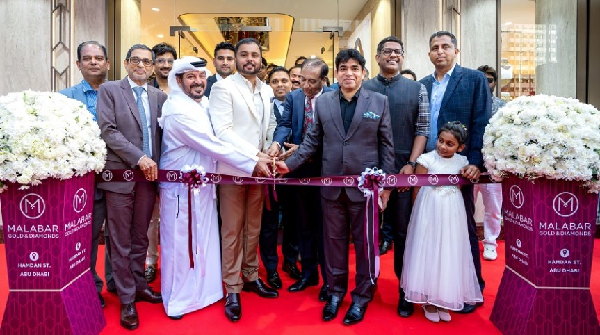 Malabar Gold & Diamonds Launches ‘Artistry’, Branded Jewellery Show at Expanded & Renovated Showroom in Hamdan Street, Abu&nbsp;Dhabi
