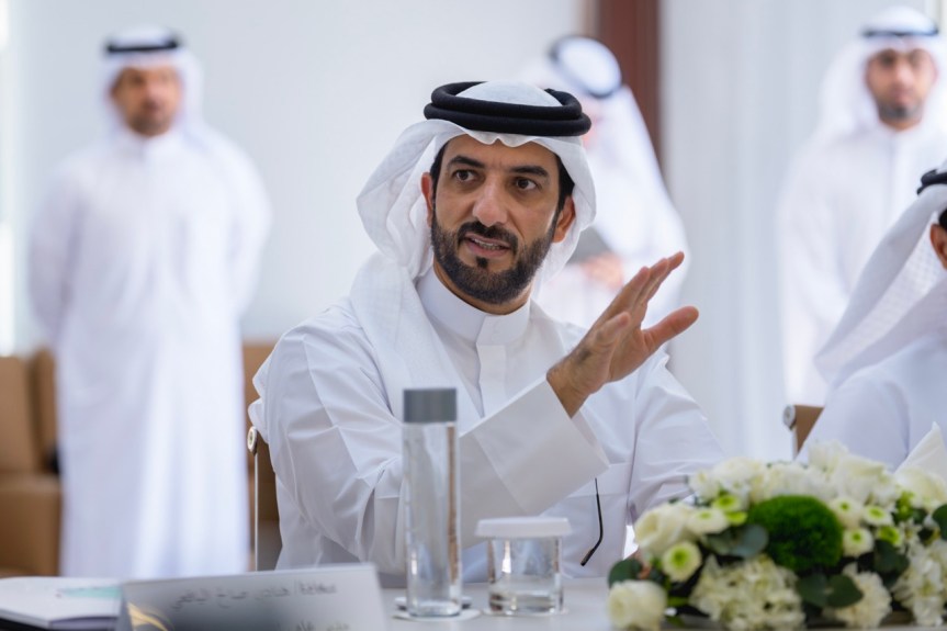 Sultan bin Ahmed visits Kanaf Centre in&nbsp;Sharjah