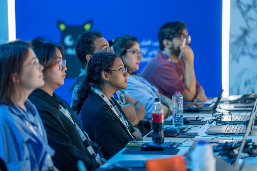 في ورشة قدمها توم بانكروفت في اليوم الافتتاحي للدورة الثالثة من&nbsp;المؤتمر