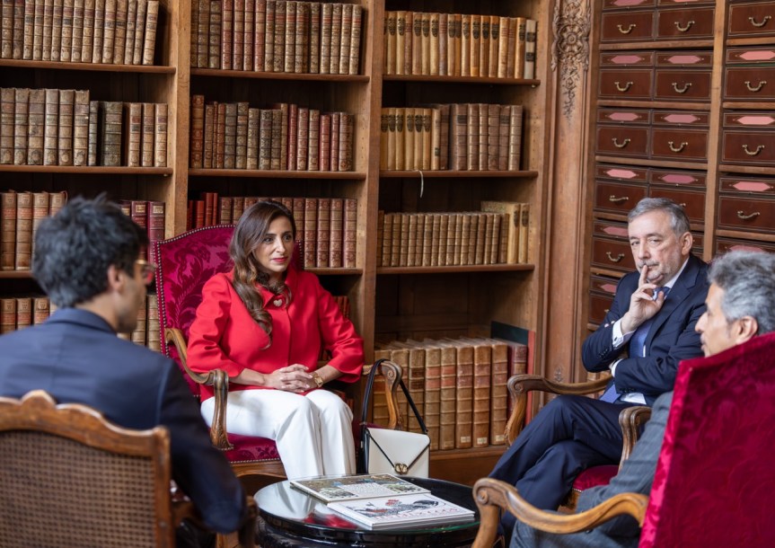 Bodour Al Qasimi explores cultural cooperation between Sharjah and Paris during official Sharjah Book Authority&nbsp;visit